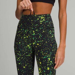 [Lululemon] NWOT Fast and Free High-Rise Tight 25" Sparks Fly Multi 6